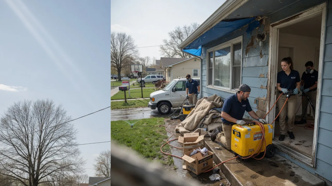 Basement Flood Cleanup in King Hill, ID near me